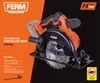 FERM - AX-POWER - Akku-Handkreissäge - 20V - ohne Akku & Produktbild-Vorschau 7