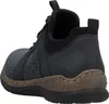 Rear view of a blue sneaker. Voir les images du produit