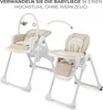 Kinderkraft TUMMIE 2-en-1 chaise d'alimentation - pliable - Voir les images du produit 4