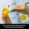 Klemmbausteine Blumen 16 Wildblumen Set Blumenstrauß Produktbild-Vorschau 3