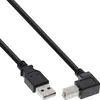 InLine® USB 2.0 A-Stecker / B-Stecker Kabel, schwarz, Produktbild-Vorschau 1