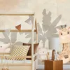 Muralo Vlies Fototapete für Kinder wilde TIERE Palmen Produktbild-Vorschau 3