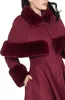 Hell Bunny Mantel Damen Capulet Coat rot XXL Produktbild-Vorschau 8