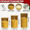 LARS360 3er Set LED-Kerzen mit Fernbedienung, flackernde Produktbild-Vorschau 2