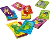 A collection of colorful animal-themed cards, likely for a children's card game, scattered on a white background. Produktbild-Vorschau