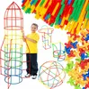 Konstruktionsspielzeug Set – 3D Strohhalme und Röhrchen – Produktbild-Vorschau 1