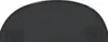 The top part of a black, semi-circular mirror. Produktbild-Vorschau