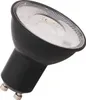 A close-up studio shot of a black LED spotlight bulb. Anteprima dell’immagine prodotto