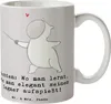 Mr. & Mrs. Panda Tasse Fechten Eleganz - Grau Pastell - Produktbild-Vorschau 1