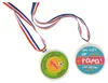 EDUPLAY 240091 Kunststoff-Medaille mit Motiv-Fach zum Produktbild-Vorschau 3