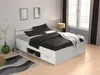 Kompaktbett Doppelbett Bettgestell Bett Bettrahmen Produktbild-Vorschau 1