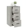 Sideboard Betongrau 40x33x70 cm Holzwerkstoff Produktbild-Vorschau 7