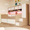 Merax Kinderbett 90x200 cm mit Kleiderschrank und Produktbild-Vorschau 1
