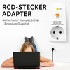 E40C FI-Schutzschalter Steckdose 16A Personenschutzadapter Produktbild-Vorschau 8