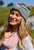 styleBREAKER Damen Strick Stirnband mit Knoten und Perl Produktbild-Vorschau 2