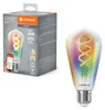 LEDVANCE SMART+WIFI Filament Edison RGBTW, lampada LED, Anteprima dell’immagine prodotto 4