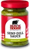 BLOCK HOUSE Senf-Dill-Sauce, 80ml Glas Produktbild-Vorschau 1