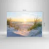 Bilder auf glas - Düne Strand Meer - 70x50cm - Glasbilder - Produktbild-Vorschau 3