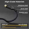 deleyCON 3,0m USB-C auf HDMI Kabel 4K@60Hz Thunderbolt 3/4 Produktbild-Vorschau 7