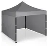 Gazebo da giardino a 3 pareti, 3 x 3 m, grigio, Plonos Anteprima dell’immagine prodotto 5