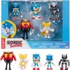 Pacchetto Sonic the Hedgehog con 5 figure, 6 cm Anteprima dell’immagine prodotto 1