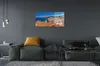 Glasbilder 140x70 Wandkunst Spanien Stadt Berge Meer Produktbild-Vorschau 4
