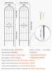 VEVOR Rankgitter, 220x52,5 cm 2er-Pack, Metall Rankhilfe Produktbild-Vorschau 7