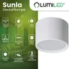 LUMILED, foco empotrable tipo "Tuba", con casquillo GX53, Vista previa de la imagen del producto 13