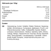 A nutritional information and ingredients list for a food product. Podgląd zdjęcia produktu