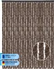 Fleecový závěs (120x200 cm) na dveře "Mottled brown" jako Náhled obrázku produktu 1