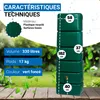 4rain récupérateur d'eau mural SLIM 330L sable avec robinet Voir les images du produit 3