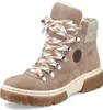 Rieker Damen Stiefeletten, Beige, Gr. 39 EU, Warmfutter, Produktbild-Vorschau 37