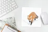 MuchoWow® Mauspad Mousepad Fuchs - Schnee - Winter 20x20 cm Produktbild-Vorschau 5