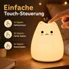 LED Katzenlampe Nachtlicht – süße Kinderlampe mit Produktbild-Vorschau 2