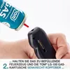 TOM Feuerzeuggas 5er Set | 100ml inklusive | 5 Adapter | Produktbild-Vorschau 3