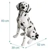 Relaxdays Gartenfigur Hund, Dalmatiner Figur, HxBxT: 83 x Produktbild-Vorschau 4
