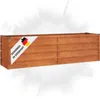 DELUKE® Hochbeet aus Cortenstahl ISAK | unten offen | Produktbild-Vorschau 1