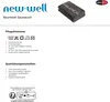 New-Well Saunatuch 80x200 Uni aubergine Baumwolle Frottee Produktbild-Vorschau 5