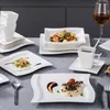 Vynikajúci obedový servis - 6 osôb - Biela keramika - Náhľad obrázku produktu 5
