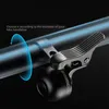 Fahrradklingel für die linke Lenkerseite – schwarz Produktbild-Vorschau 2