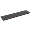 vidaXL Tischplatte Dunkelbraun 160x40x(2-4)cm Massivholz Produktbild-Vorschau 8