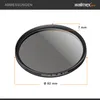 Filtro polarizzante circolare slim Walimex pro, 82 mm Anteprima dell’immagine prodotto 4