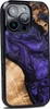 Funda de madera para iPhone 16 Pro, Bewood, color violeta Vista previa de la imagen del producto 2