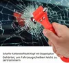Nouzový kladivo do auta – 4 kusy – Nouzové kladivo s nožem Náhled obrázku produktu 4