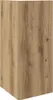 A close-up, studio shot of a wooden side table. Podgląd zdjęcia produktu