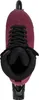 A top-down view of a burgundy inline skate with black laces. Podgląd zdjęcia produktu