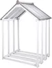 WONDERMAKE® Étagère à bois pour cheminée Toit extérieur, Voir les images du produit 6