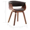 vidaXL Chaises de salle à manger 6 pcs. Gris Bois courbé et Voir les images du produit 8