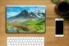 MuchoWow® Laptop Aufkleber Sticker Cover Blumen - Berge - Produktbild-Vorschau 2