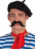 Oberlippen-Bart gekringelt schwarz - Einheitsgröße Produktbild-Vorschau 3